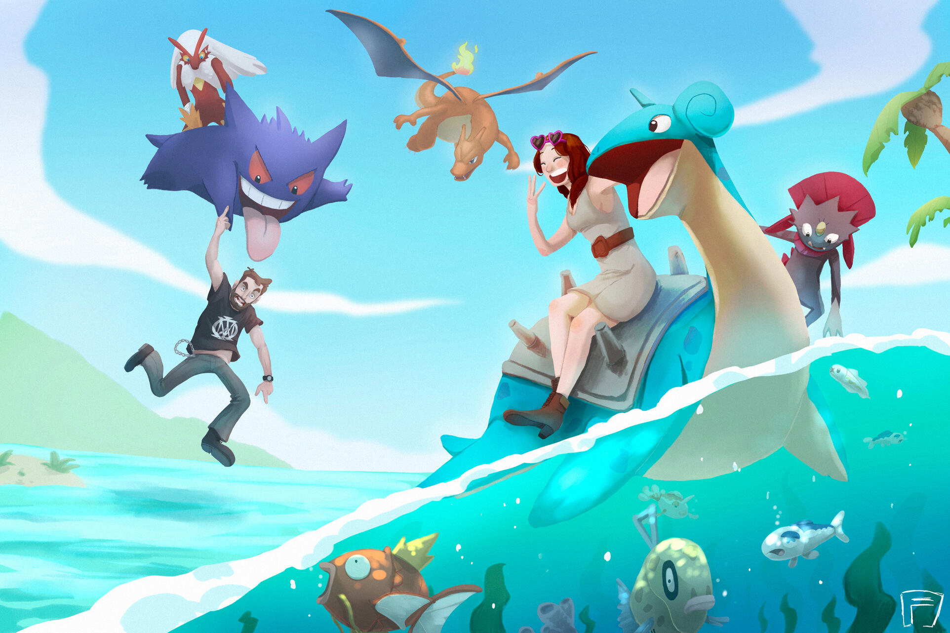 Family Painting For a Private Customer