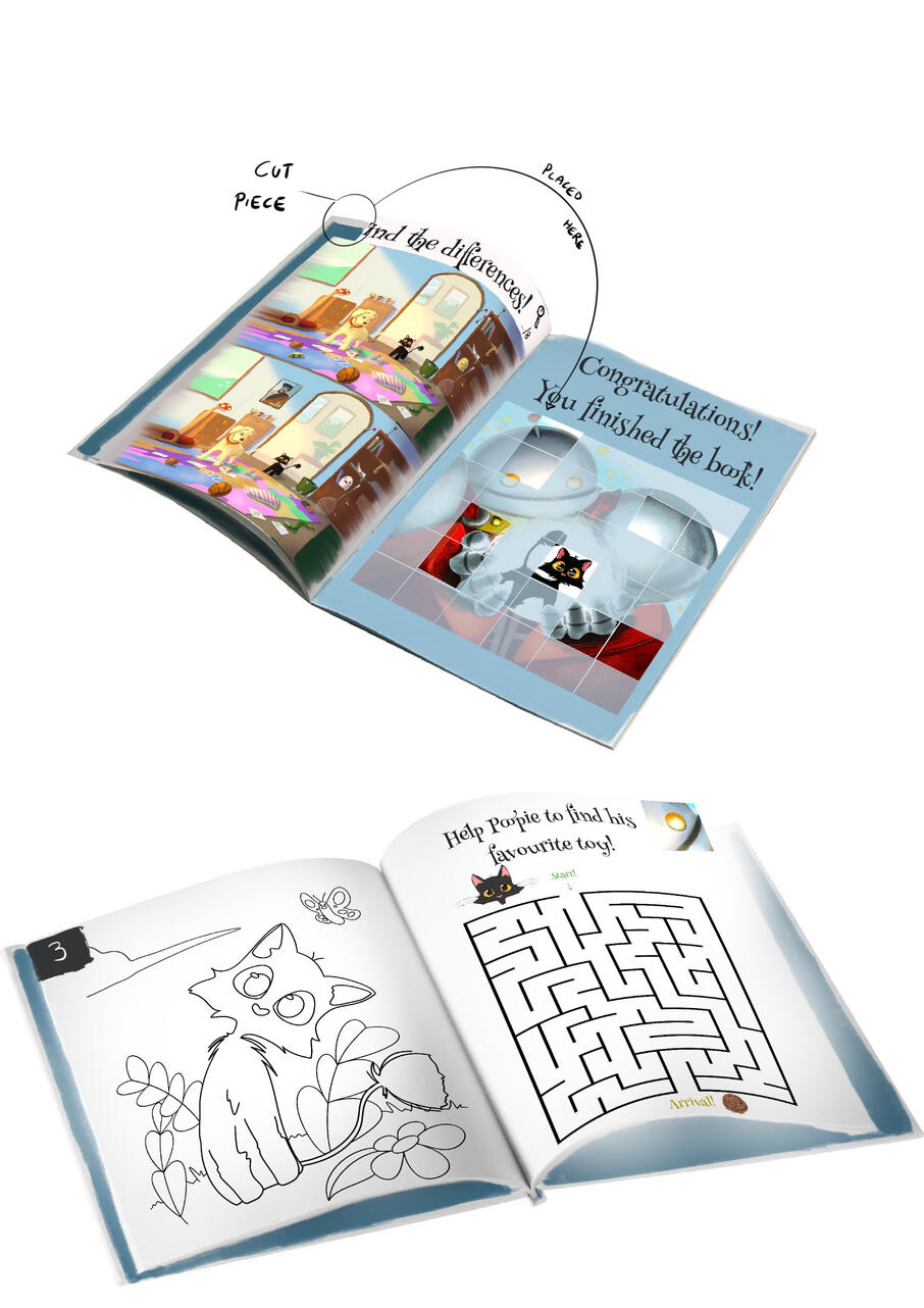 Bookmark #1 for Poopie The Cat